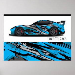 Auto Racing Poster