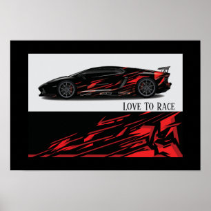 Auto Racing Poster