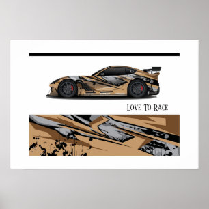 Auto Racing Poster