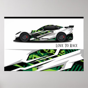 Auto Racing Poster