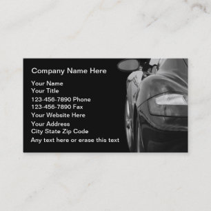 Auto Repair Business Cards