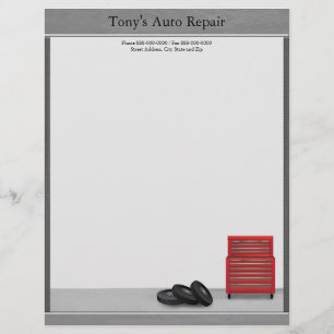 Auto Repair Business Letterhead