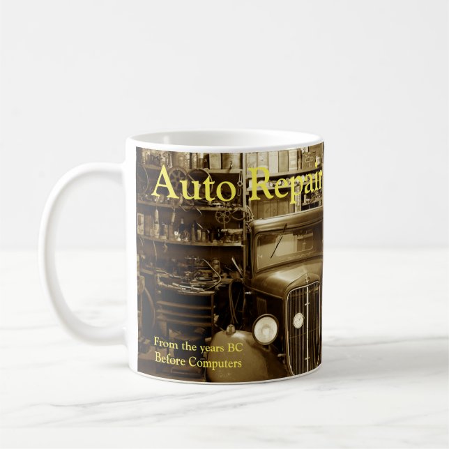 Auto Repair Coffee Mug (Left)