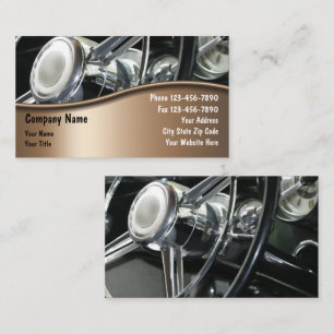 Auto Repair Mechanic Business Cards