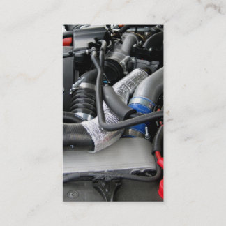 Auto repair parts mechanic automotive technician business card