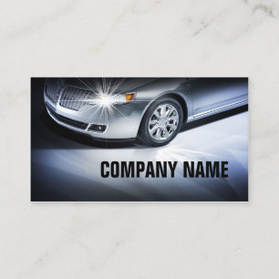 Auto Repair Service Shop Car Details Business Card