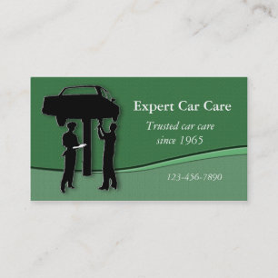Auto Repair Shop Business Card