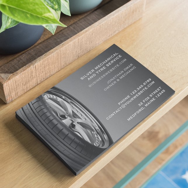 Auto Repair Tire Service Flyer Template (Creator Uploaded)