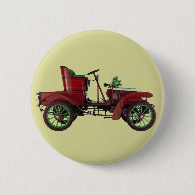 AUTO RESTORATION - AUTOMOTIVE 6 CM ROUND BADGE (Front)