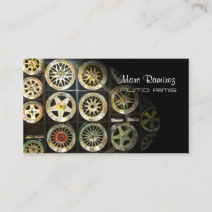 AUTO RIMS, PHOTO business cards