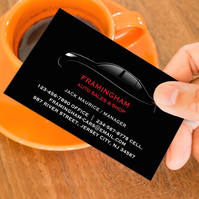 Auto Sale Bold Business Card (Creator Uploaded)