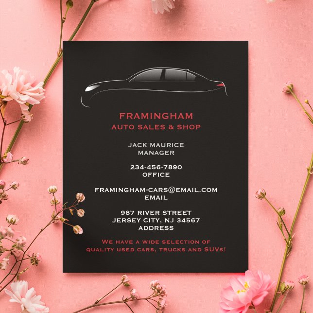 Auto Sale Bold  Flyer (Creator Uploaded)