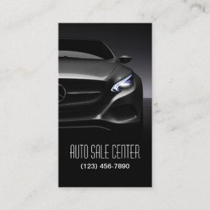 Auto Sale Car Dealership Business Card
