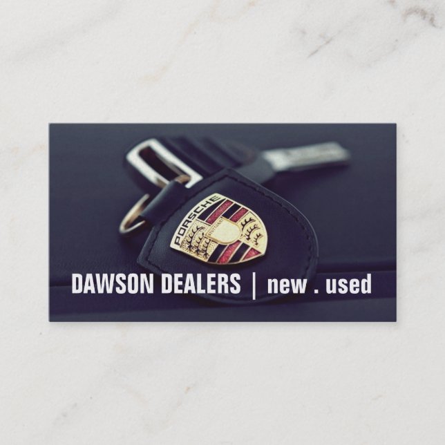 Auto Sale, Dealers, Cars Business Card (Front)
