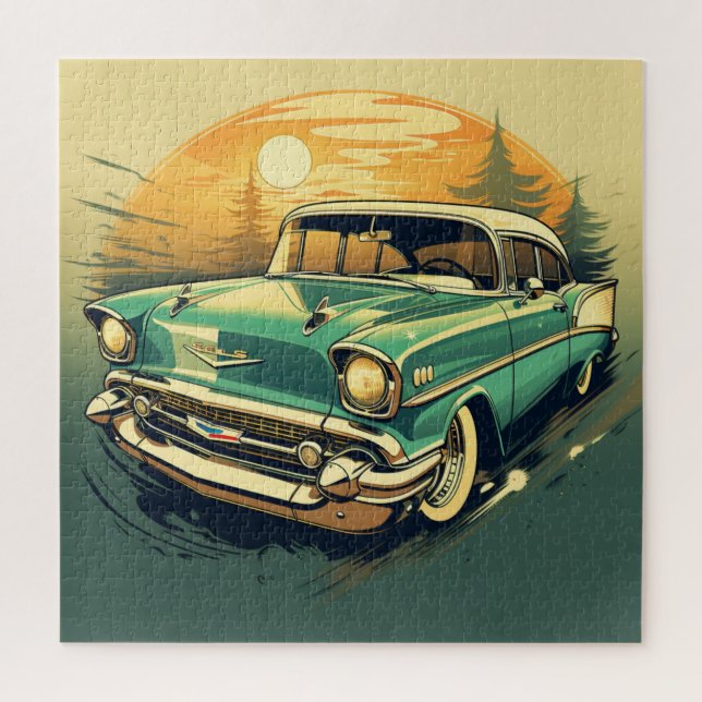 Auto-Series 6-14 Puzzle (Vertical)