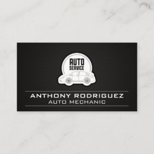 Auto Service    Repair Logo Business Card