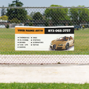 Auto Services Custom Banner