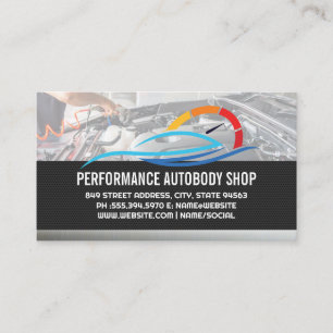 Auto Services Logo Mechanic Business Card