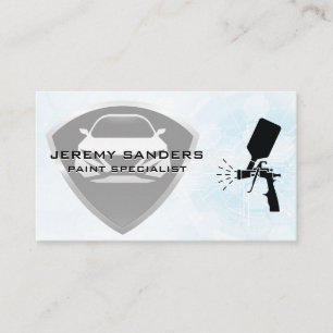 Auto Technician   Car Services Business Card