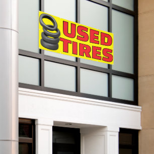 Auto Tire Shop Used Tires For Sale  Banner