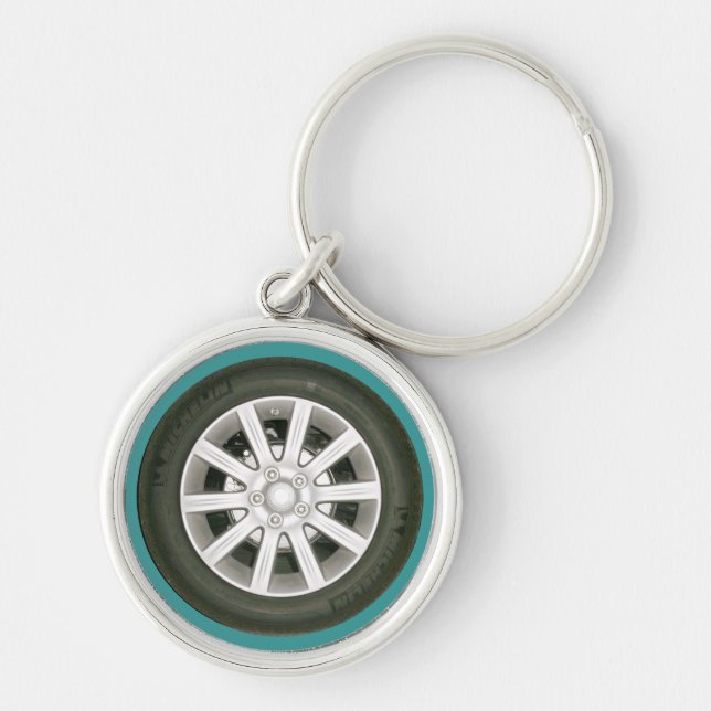 Auto Tire/Wheel Key Ring (Front)
