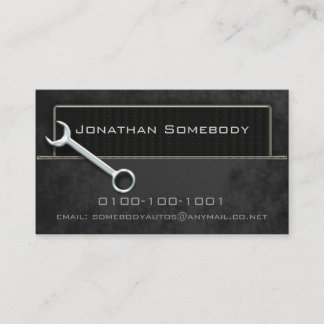 Auto Trade Business Card Template 16