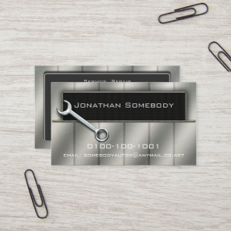 Auto Trade Business Card Template 19
