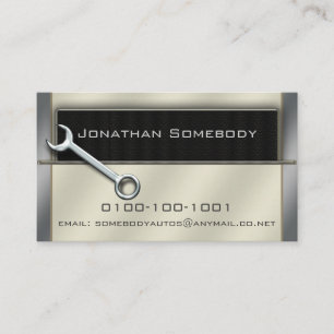 Auto Trade Business Card Template 20