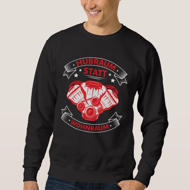 Auto Tuner Outfit Car Mechanic Racing Car Tuning   Sweatshirt (Front)