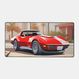 Auto Wow! Chevy Corvette Stingray Desk Mat