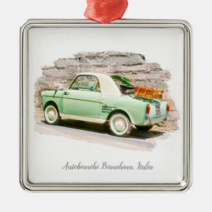 Autobianchi Bianchina   Minicar from Italy Metal Ornament