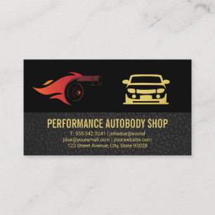 Autobody   Performance   Turbo Business Card