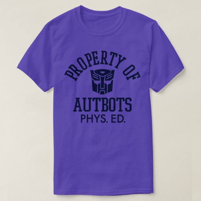 AUTOBOTS PHYS ED T-Shirt (Design Front)