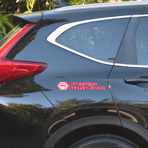 Autocollants 'My Driving Scares Me Too'