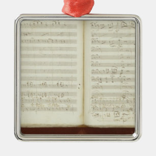 Autograph copy of 'The Magic Flute' Metal Tree Decoration