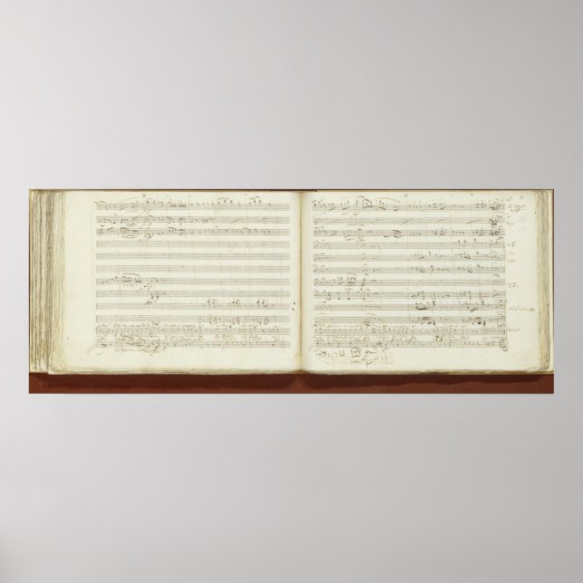 Autograph copy of 'The Magic Flute' Poster (Front)