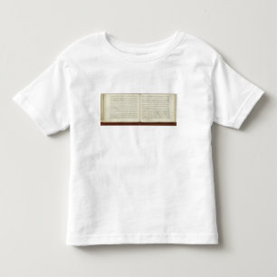 Autograph copy of 'The Magic Flute' Toddler T-Shirt