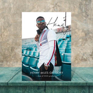 Autograph Graduate Photo Announcement