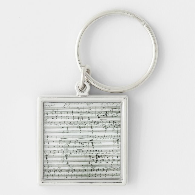 Autograph score of 'Fragment aus dem Key Ring (Front)