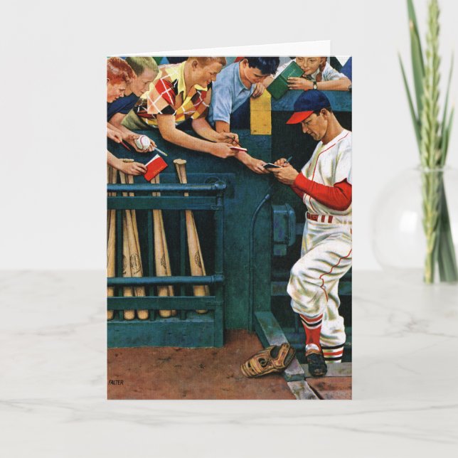 Autograph Session Card (Front)