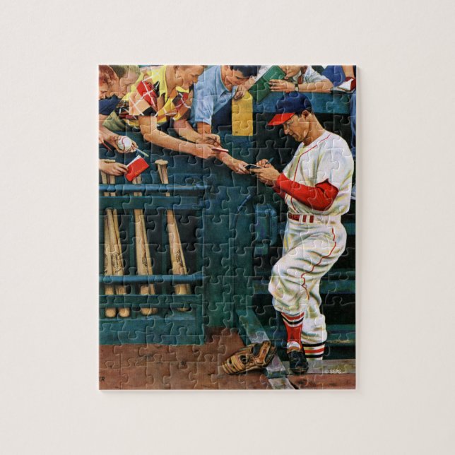 Autograph Session Jigsaw Puzzle (Vertical)