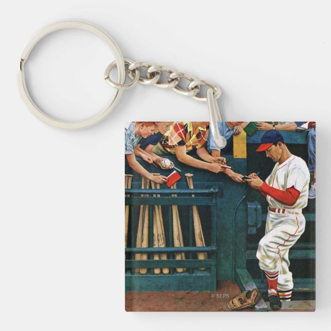 Autograph Session Key Ring (Front)