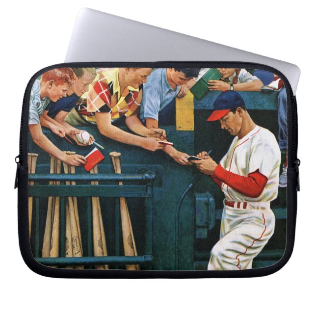 Autograph Session Laptop Sleeve (Front)