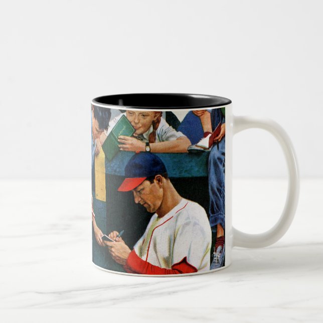 Autograph Session Two-Tone Coffee Mug (Right)