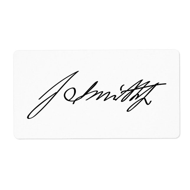 Autograph Signature of Mormon Prophet Joseph Smith (Front)