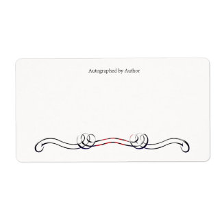 Autographed by Author Bookplate