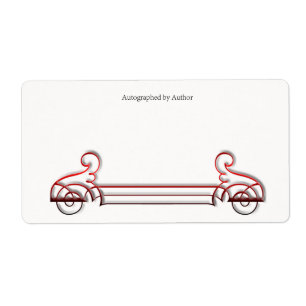 Autographed by Author Bookplate