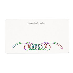 Autographed by Author Bookplate