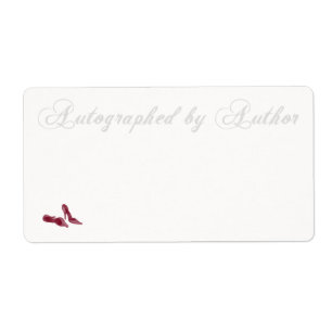 Autographed by Author Bookplate