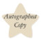 Autographed Copy Sticker